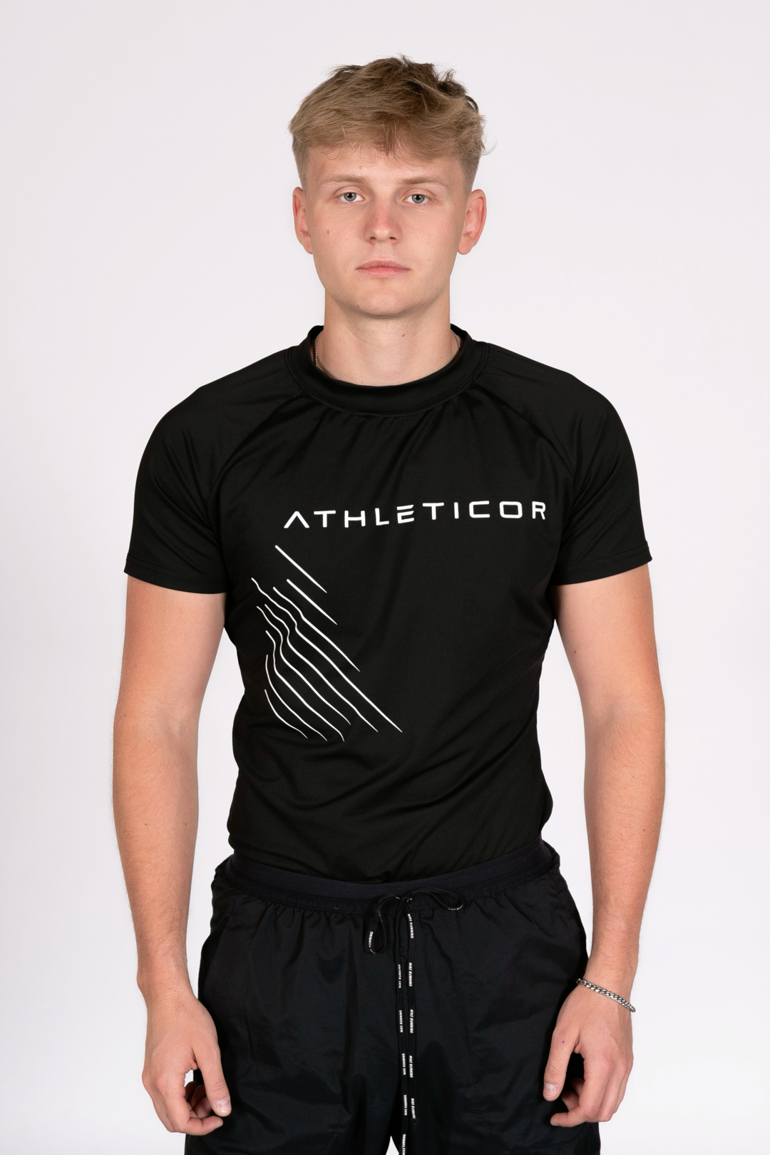 Momentum Fit Black T-shirt