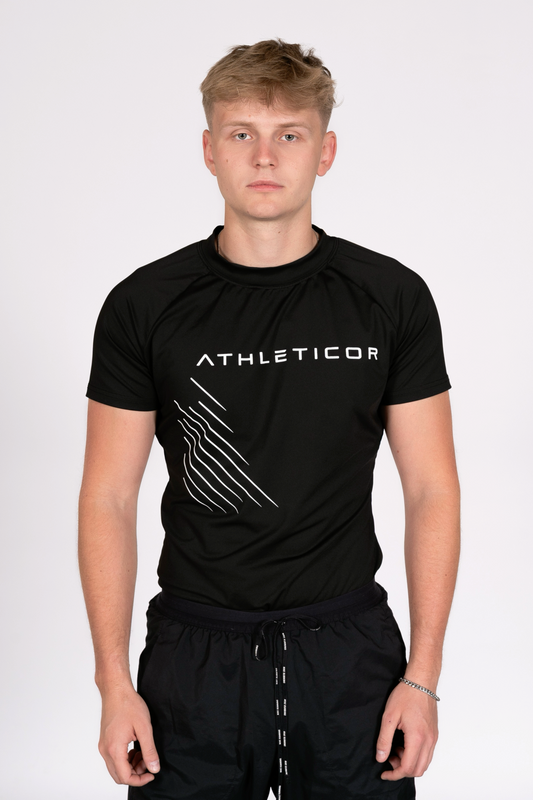 Momentum Fit Black T-shirt